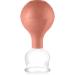 Pulox Real Glass Cupping Set - 3 Sizes (25mm 32mm 40mm) with Suction Ball | Premium Brown Cupping Therapy - Buy Online on GoSupps.com