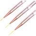 FRCOLOR 3-Piece Set Nail Brush Manicure Tools Paint Brush for Nail Drawing Nail Tools Painting Pen Nail Art Tools Nail Art Pen Painted Pen Pull Cover Bar - Buy Online on GoSupps.com
