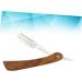 Beavorty 2-in-1 Straight Razor - Portable Safety Razor for Men | Classic Wood Design & Easy Open Feature - Buy Online on GoSupps.com