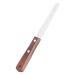 Durable Stainless Steel Wax Spatula | Reusable Metal Wax Applicator with Wooden Handle for Hair Removal - Buy Online on GoSupps.com