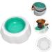 Ipetboom Cooling Dog Cooler Bowl Cats Water Bowl Dog Food Feeder Pet Bowl Pp Indoor Cooling Artifact 24X17X6.6CM Green - Buy Online on GoSupps.com