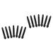 HAPINARY 100 Pcs Brush Eyeshadow Women Eyeshadow Brush Makeup Eyeshadow Brush Eyeshadow Black