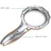 Magnifying Glasses Educational Hobby Magnifiers with Light 75Mm Hd Handheld Reading Aids Magnifiers 6 Led Eye Protection Gift Comfortable Anniversary - Buy Online on GoSupps.com