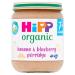 HiPP Organic Banana and Blueberry Porridge Baby Food Jar 7 Plus months (6 x 160g) 6x 160g Banana & Blueberry Porridge