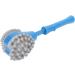 Portable Silicone Massage Hammer - 2 Soft Heads Manual Back Massager for Pain Relief (Blue) - Buy Online on GoSupps.com