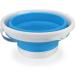 Twilight Garage 10L Collapsible Silicon Plastic Bucket Foldable Tub for Water Fishing Camping Gardening Cleaning Kitchen Car Cleaning Indoor/Outdoor Use(Blue) - Buy Online on GoSupps.com