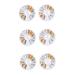 FOMIYES 6 Boxes Nail Rivet Manicure Rivet Nail Decor Kerchief Headband Goldendoodle Ornament Tape Dispenser Sequin Trim Gold Appliques Embellishments Nail Accessories 3d The Circle Sequins