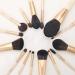 Professional Makeup Brush Set - Foundation Powder Sculpting & Eyeshadow Blending - Natural Hair Beauty Tools for Flawless Application - Buy Online on GoSupps.com