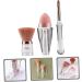 Ipetboom Powder Brush Makeup Brush Cosmetics Supply Ladies Suits Women Makeup Supplies Liquid Blush Brush Foundation Brush for Powder Makeup Beauty Kit Acrylic Travel Rojas 4 in 1 - Buy Online on GoSupps.com