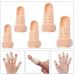 YANWANDEFA 5 Pcs Plastic Finger Support Protector Set - Adjustable Finger Immobilizer for Mallet and Trigger Finger Splint - Buy Online on GoSupps.com