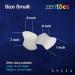 ZenToes Gel Toe Separators - Bunion and Corn Relief Pads (Small) 6 Pack - Buy Online on GoSupps.com