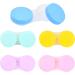 Volumoon 20PC Colorful Contact Lens Container Set | Travel-Friendly Protective Cases for Easy Storage & Access - Buy Online on GoSupps.com