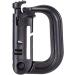 Tactical D-Ring Grimlock Carabiners for Molle Gear - Lightweight and Strong Fast Latch System - Ideal for Military Vest and Patrol Bags - 10 Pack - Buy Online on GoSupps.com