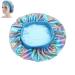 Laser Shower Cap High Elasticity Nightcap Broadside Hair Protection Cover for Various Hair Types