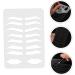 Angoily Eyebrow Stencil Plate Brow Template Brow Practice Mold Eyebrow Guide Eyebrow Trimming Acrylic 21.5x14.7cm Transparent - Buy Online on GoSupps.com