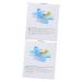 VANZACK 48 Pcs Washing Paper Laundry Stain Removers Eraced Clothes Stain Remover Washer Stain Remover Laundry Paper Dye for Clothes Color Paper Wash and Care Confetti As Shownx2pcs mediumx2pcs