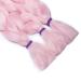 Shop Pink Jumbo Braids Extensions - 41 Synthetic Kanekalon Crochet Hair - 165g Colorful Braiding Hair - Buy Online on GoSupps.com