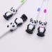 Clypolly Panda Kids Toothbrush Pack of 12 - Soft Bristle Child-Sized Brush Heads with Animal Suction Cup for Toddlers 3-12 Years - Fun & Easy Storage - Buy Online on GoSupps.com