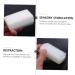 Ciieeo 2-St Brush Sponge for Sensory Play & Nail Care | Weight Vest & Surgical Scouring Brush | White Plastic 8x4.7cm - International Shipping Available - Buy Online on GoSupps.com