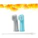 BELLIFFY 2 Set 3pcs Toothbrush for Dog Double Head Pet Toothbrush Cat Toothbrush Finger Toothpaste Toothbrush - Buy Online on GoSupps.com