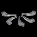 Leeadwaey 10 Pairs Anti-Slip Eyeglass Ear Hooks - Clear Temple Holders for Glasses | International Shipping Available - Buy Online on GoSupps.com
