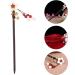 LALAFINA Hanfu Hairpin Wood Metal Hair Clip Hair Sticks Pearl Flower Hair Stick Crystal Hair Clips Vintage Hair Stick Hairpin Wedding Headpiece Shell Flower Women's Ebony Hair up - Buy Online on GoSupps.com