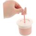  OFFIGAM 2 Pieces Facial Cleanser for Rabbit Ears Foam Shampoo Gasket Shock Absorber Cup Decoration Decoration Cartoon Cat Decoration Shark Gill Decoration Cup Cup Plastic - Buy Online on GoSupps.com