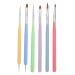 DOITOOL 2 Sets Nail Pen Manicure Art Brushes Cosmetology Supplies Nail Dotting Tool Kit Gel Nail Supplies Nail Supplies Kit Nail Gel Nail Art Accessories Lotus Wood Cosmetic