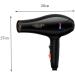 2000W Professional Hair Dryer with Diffuser Ionic Conditioning - Powerful Fast Hairdryer Blow Dryer - Buy Online on GoSupps.com