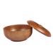 Frcolor 1stk foam shell made of wooden hairdressing bowl shaving mug shaving cup shell wooden shell wooden shell shaving bowls made of wooden shaving brush for men wooden bowl shaving bamboo man the bladder
