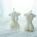 Vegan Soy Wax Scented Candle - Female Torso Design for Relaxation | Milky Candle by Boxwizard - Buy Online on GoSupps.com