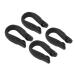 Anti-migraine clip universal headache pressure point portable activating stimulus mini-security 4 pieces per voltage (black)