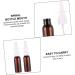 10pcs FOMIYES Direct Injection Nasal Spray Bottles - Travel Cosmetic Brine Mist Spray Bottle | Light Brown - Buy Online on GoSupps.com