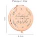 Dyukonirty Bride Gifts: Rose Gold Travel Makeup Mirror for the Beautiful Bride Engagement, Wedding Registry, Bachelorette & Bridal Shower Gift - Buy Online on GoSupps.com