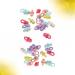 Artibetter 80-Piece Toddler Pacifier Clips - Colorful Acrylic Gift Set for Birthdays & Christmas - Buy Online on GoSupps.com