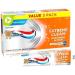 Extreme Aquaafresh Clean Whitening Action Fluoride Toothpaste (Pack of 3) Mint Blast 5.6 oz