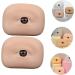 Healeved 8 Pcs Eye Practice Skin Fake Skin Eyebrow Practice Board Supplies Eyes Makeup - Buy Online on GoSupps.com