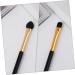 MUSISALY 15pcs Eye Shadow Brush Makeup Accessories Double Sided Makeup Brush Eyeshadow Fiber - Buy Online on GoSupps.com