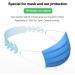 CHAW Comfortable Ear Strap Hook-Adjustable Extension Strap Can Reduce Ear Pain For Children And Adults White - Buy Online on GoSupps.com