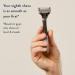 Harry's Men's Shaving Kit - Razor Handle, 3 Blades, Travel Cover & Charcoal Shave Gel - Buy Online on GoSupps.com