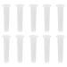 Mobestech 40 pieces of rinsing head dust protection plastic cover plastic cover ladies caps cover protective cap care Miss part pp