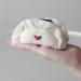 Limtula Adorkable Dumpling Furry Hair Claw Clips White Hair Jaw Clip Furry Hair Catch Barrettes Ponytail Holder Hair Props - Buy Online on GoSupps.com