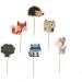 Leadigol 48Pcs Woodland Animal Cake Cupcake Toppers Forest Jungle Animals Cake Decorations Woodland Creatures Party Supplies Decorations Cute Party Supplies - Buy Online on GoSupps.com