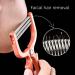 Facial Hair Epilator - Pain-free Hair Removal for Eyebrows and Upper Lip - Handheld and Portable - Coral Pink - Buy Online on GoSupps.com