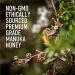 Egmont Multiflora Manuka Honey 50+ MGO - Raw & Unpasteurized 250g (8.82 oz) - Buy Online on GoSupps.com