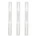 3PCS Reusable Empty Cuticle Oil Pen 2.5ml Transparent Twist Pen Refillable Nail Polish Bottle Eyelash Growth Liquid Tube Cosmetic Container with Brush Tip