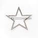 3-Piece Hollow Star Hair Clips for Women & Girls | Unique Wedding Hairpins in Random Colors - Buy Online on GoSupps.com
