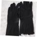 DOITOOL 2 Pairs Hair Salon Mitten Hair Dye Glove Black Rubber Black Reusable Dye Barber Textured Large Accessories Emulsion - Buy Online on GoSupps.com