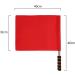 Referee Flags with Metal Pole Red Stainless Steel Hand Signal Flag Set for Soccer, Volleyball, Football | Track & Field Training & Competition Flags - Buy Online on GoSupps.com