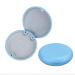 YOUYA Dental Aligner and Retainer Case 2PCS - Solid Orthodontic Mouthguard Holder - Blue - Buy Online on GoSupps.com